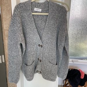 CJLA Carly Jean grey nash sweater size small. New Never worn